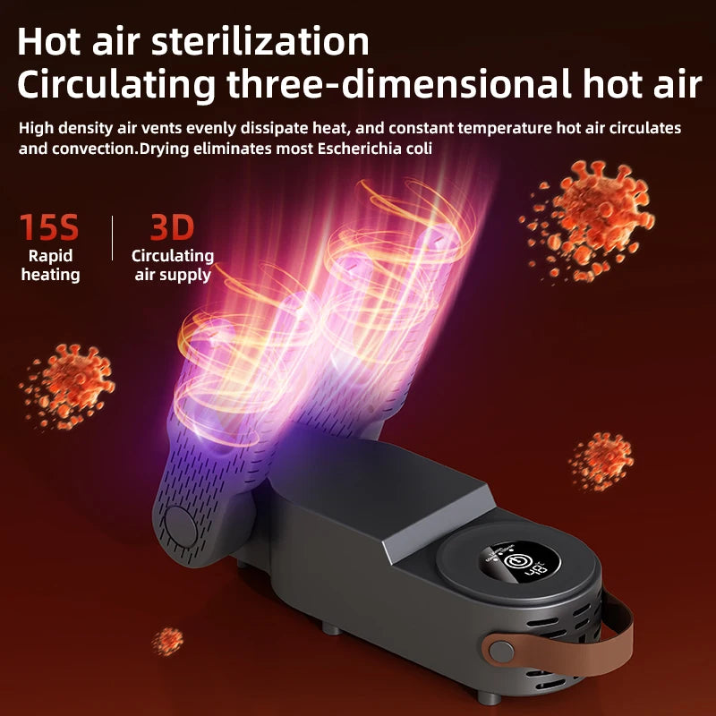 Clenz foldable electric shoe dryer product image